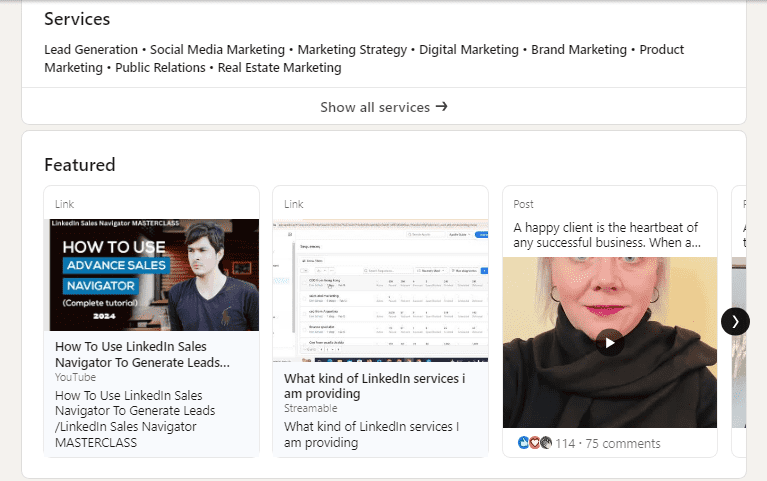 How to Optimize LinkedIn Profile for marketing success